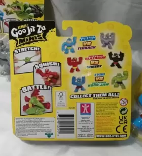 630996425442 MOOSE ENTERPRISE Heroes Goo Jit Zoo Minis Versus #3