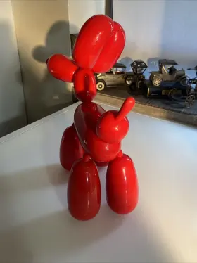 12300 MOOSE TOYS Squeakee Balloon Dog Him Teach Tricks Pop #3