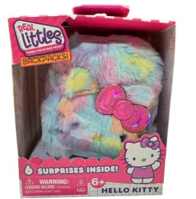 25290 MOOSE TOYS Littles Plushie Hello Kitty Tie Dye Backpack