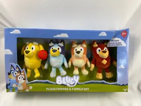 630996189863 MOOSE TOYS Bluey Lucky Bingo Rusty Friends Set