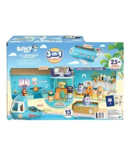 17680 MOOSE TOYS LLC Bluey Transforming Plane Playset Figure #3
