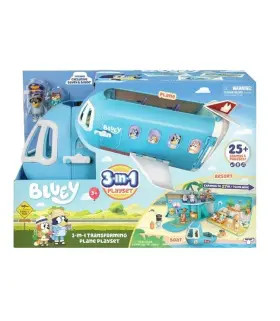 17680 MOOSE TOYS LLC Bluey Transforming Plane Playset Figure