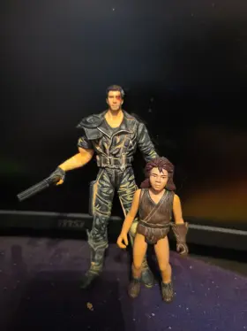 696254390044 N2TOYS Road Warrior Mad Feral Kid Action Figures