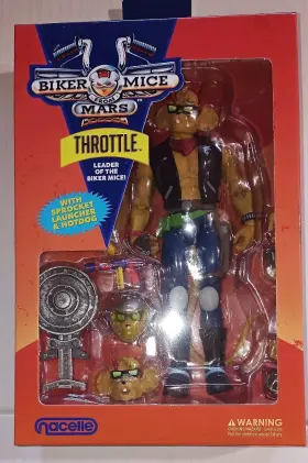 THROTTLE2023 NACELLE Biker Mars Action Figure Leader Throttle