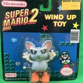 12520 NASTA Mario Bros Wind Up Figure Toy Nintendo