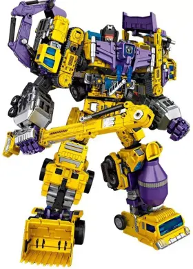NBK-3349 NBK Deformation Toys Robot Devastator Engineering