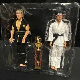 19104 NECA Karate Kid Pack Action Figures Daniel Johnny Box