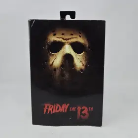 367N111918 NECA Jason Voorhees Friday Action Figure Box