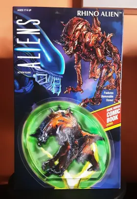 51692 NECA Rhino Alien Action Figure Horse Comic Book