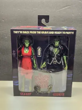 634482050019 NECA Trash Suicide Living Zombie Clothed Action