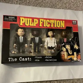 634482333006 NECA Pulp Fiction Geomes Cast Mini Figure Box