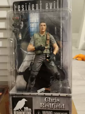 634482393185 NECA Playarts Chris Redfield Figure Resident