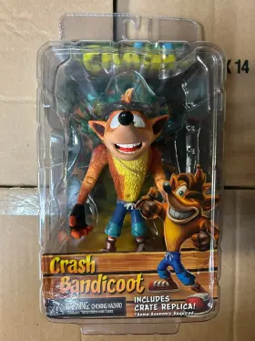 634482410509 NECA Bandicoot Action Figure Playstation Naughty
