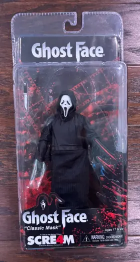 634482419014 NECA Scream Ghost Classic Mask Action Figure