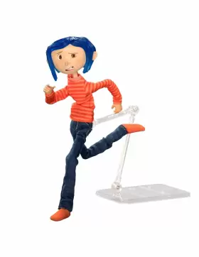 634482495698 NECA Coraline Articulated Figure Striped Shirt
