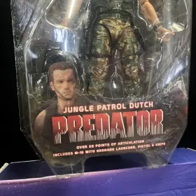 634482514689 NECA Predator Jungle Patrol Dutch Figure Card #2