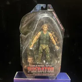 634482514689 NECA Predator Jungle Patrol Dutch Figure Card