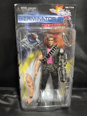 634482519219 NECA Power Arm Terminator Action Figure Phased