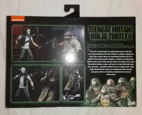 634482541241 NECA Tmnt Movie Casey Jones Raphael Figure Set #3