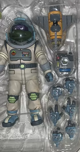 634482543450 NECA Target Haulathon Tmnt Cartoon Space Figure #3