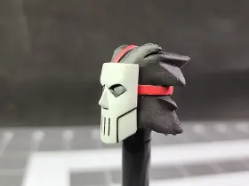 634482543948 NECA Tmnt Cartoon Figure Fodder Casey Jones Head #2
