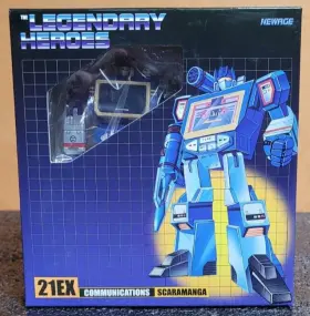 H21EX NEWAGE Legendary Heroes Scaramanga Communications Toy