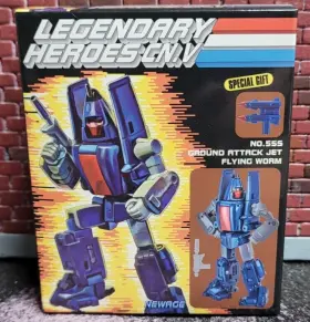 H55S NEWAGE Legendary Heroes Flying Worm Attack Jet Figure