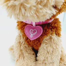 52251 NICKELODEON Jojo Siwa Pink Collar Yorkie Puppy Stuffed #2