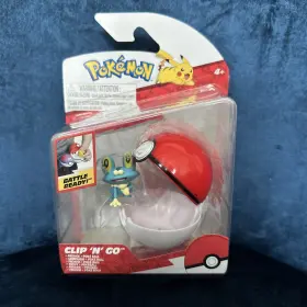 191726482864 NINTENDO Jazwares Pokemon Clip Go Froakie Battle