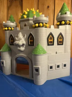192995400207 NINTENDO Mario Deluxe Playset Bowser Castle #3