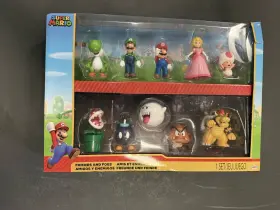 192995418387 NINTENDO Mario Friends Foes Mini Poseable Action