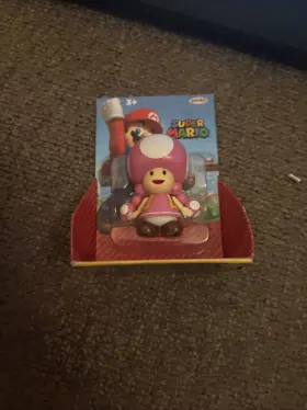 41289 NINTENDO Mario Toadette Figure Jakks Pacific Pink Toy