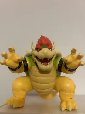 42312 NINTENDO Mario Bros Movie Bowser Action Figure Blows