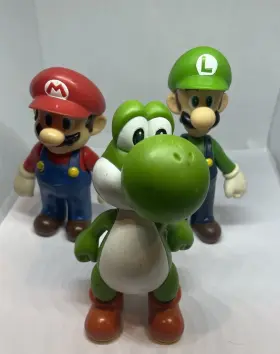 427116812236 NINTENDO Mario Bros Luigi Yoshi Pvc Action Toys