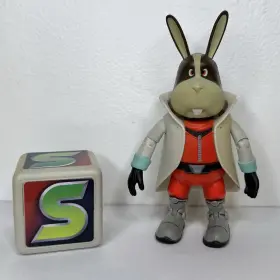 99824 NINTENDO Starfox Peppy Hare Action Figure Game Toy