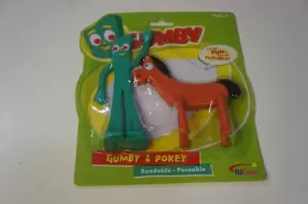 GP-116 NJ CROCE Gumby Pokey Rubber Bendable Figures