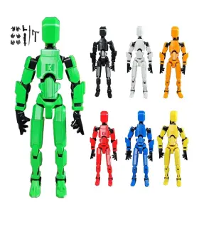 658360436689 NOWTEK Own Pack Action Figure Set Titan Printed