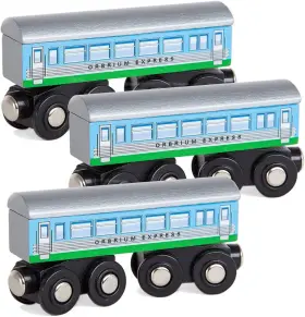 705353494383 ORBRIUM Toys Wooden Railway Coach Thomas