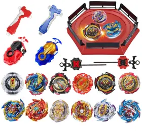 SANMI-12TOPS OWENKELNG Bey Burst Gyro Toy Set Arena Fusion