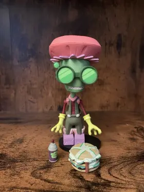 Bshelf PALISADES Invader Zim Topic Germ Figure Loose