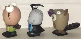 666620242963 PALISADES Invader Zim Figurines Doom Nickelodeon #3