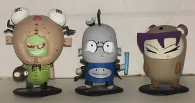 666620242963 PALISADES Invader Zim Figurines Doom Nickelodeon