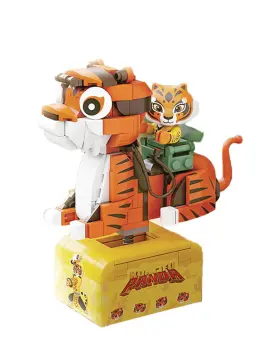 973817322044 PANTASY Kung Fu Panda Tigress Skatekart Figure