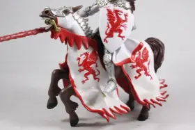 39386 PAPO Dragon King Knight Joust Lance Figure #3