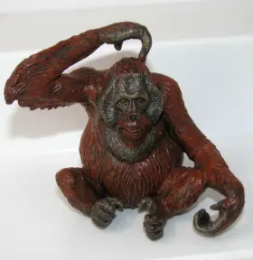 50120 PAPO Wild Animal Kingdom Orangutan Toy Figure 50120 PAPO Wild Animal Kingdom Orangutan Toy Figure