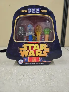 073621007031 PEZ Star Wars Set Darth Vader Container Yoda