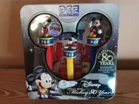 073621009103 PEZ Disney Mickey Mouse Collectors Tin Poster