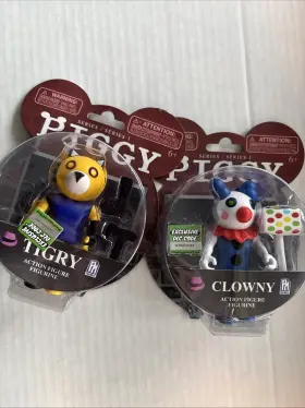 812241038045 PHAT MOJO Piggy Figure Set Clowny Tigry