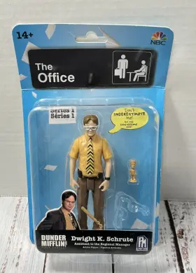 AF6902 PHAT MOJO Office Dwight Schrute Action Figure Dunder
