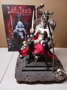 PL2017-104-A PHICEN Lady Death Tbleague Deluxe Figure Throne